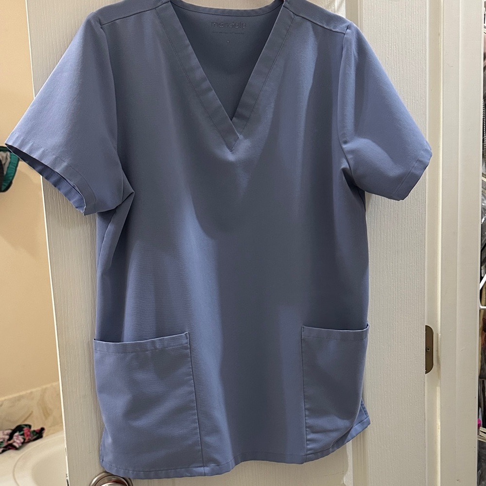 Mandala Women's Blue Scrub Set